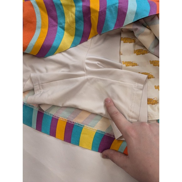 Loudmouth Skort Skirt Womens 8 Art Abstract Golf Colorful Pickleball Tennis 2830 - Picture 4 of 9
